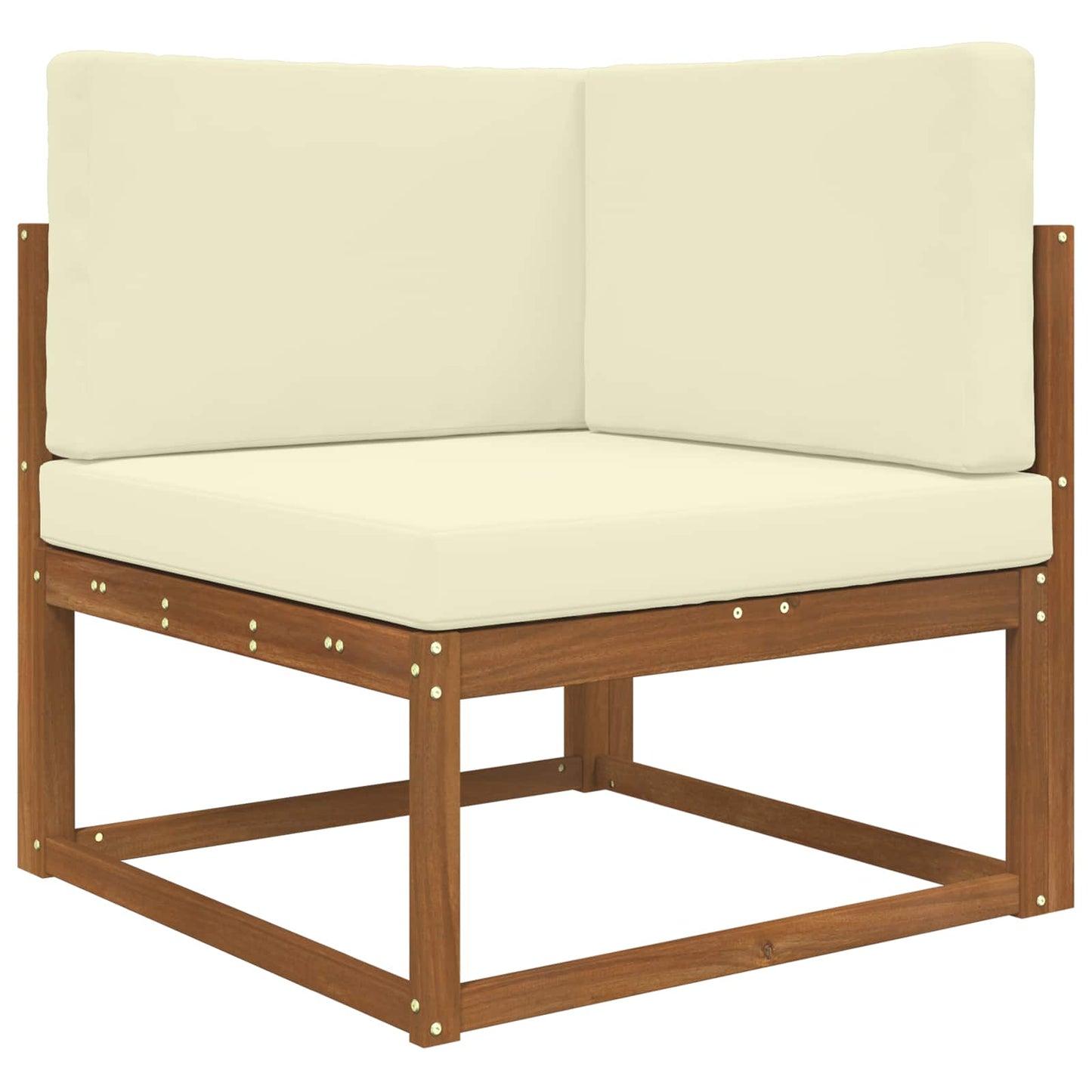 Udendørs Sofa Pude 3 pcs Creme Polyester