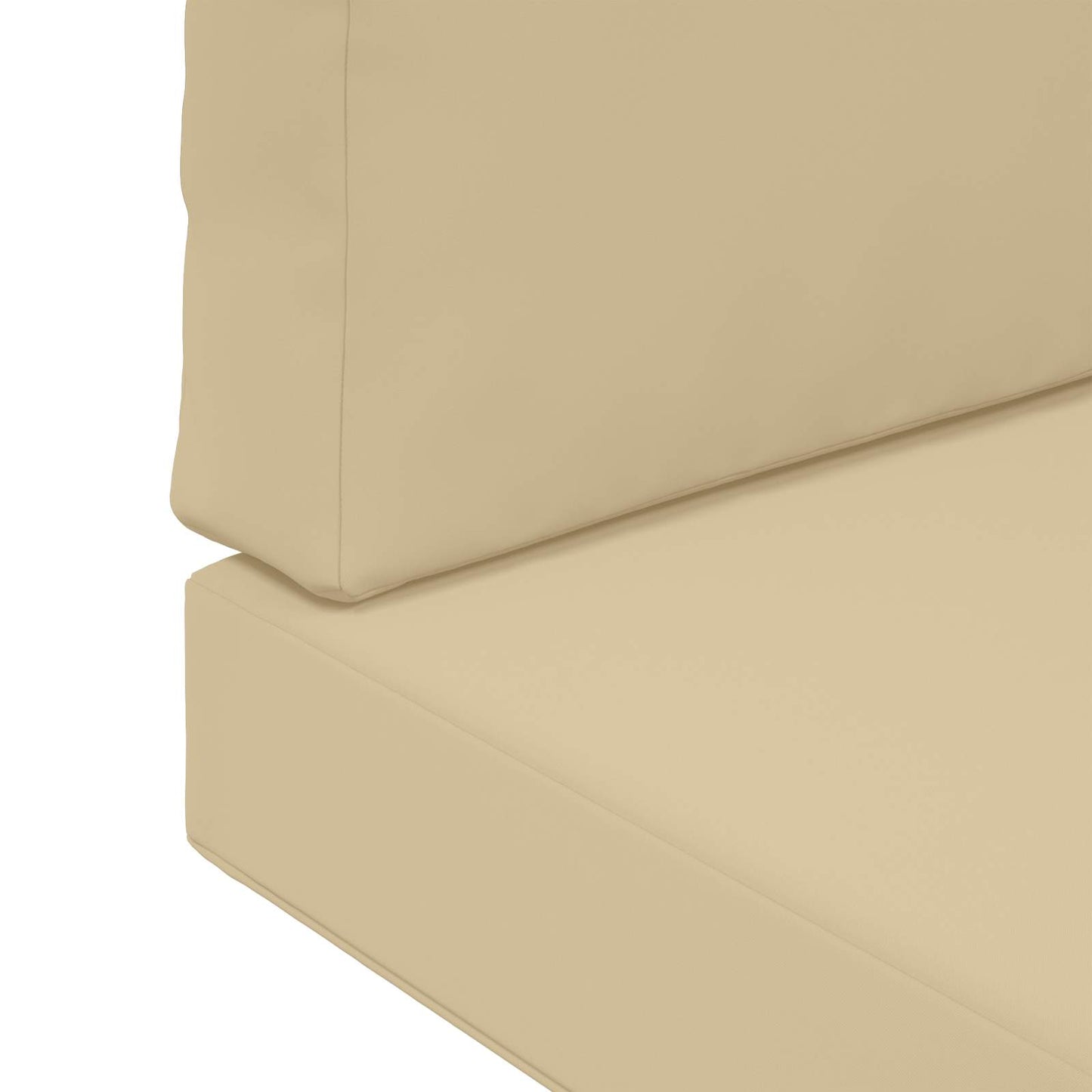 Udendørs Sofa Pude 3 pcs Beige Polyester