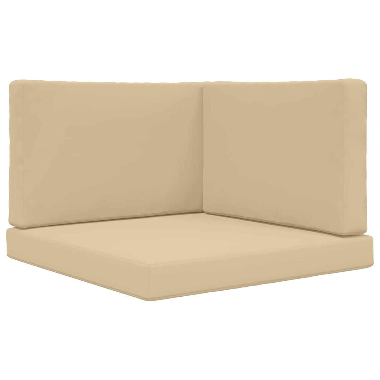 Udendørs Sofa Pude 3 pcs Beige Polyester