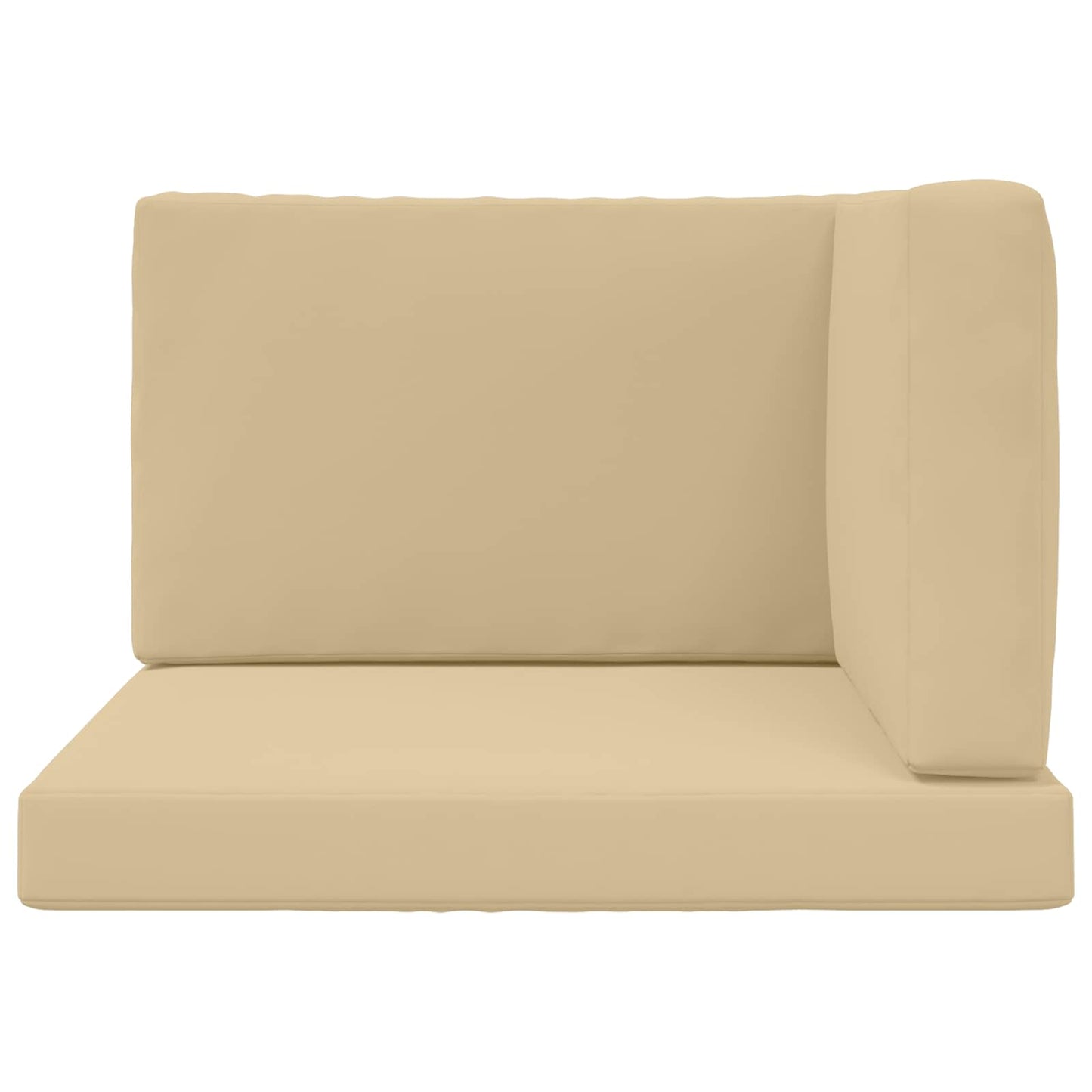 Udendørs Sofa Pude 3 pcs Beige Polyester