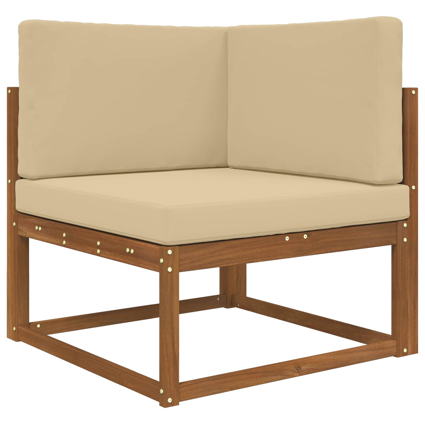 Udendørs Sofa Pude 3 pcs Beige Polyester