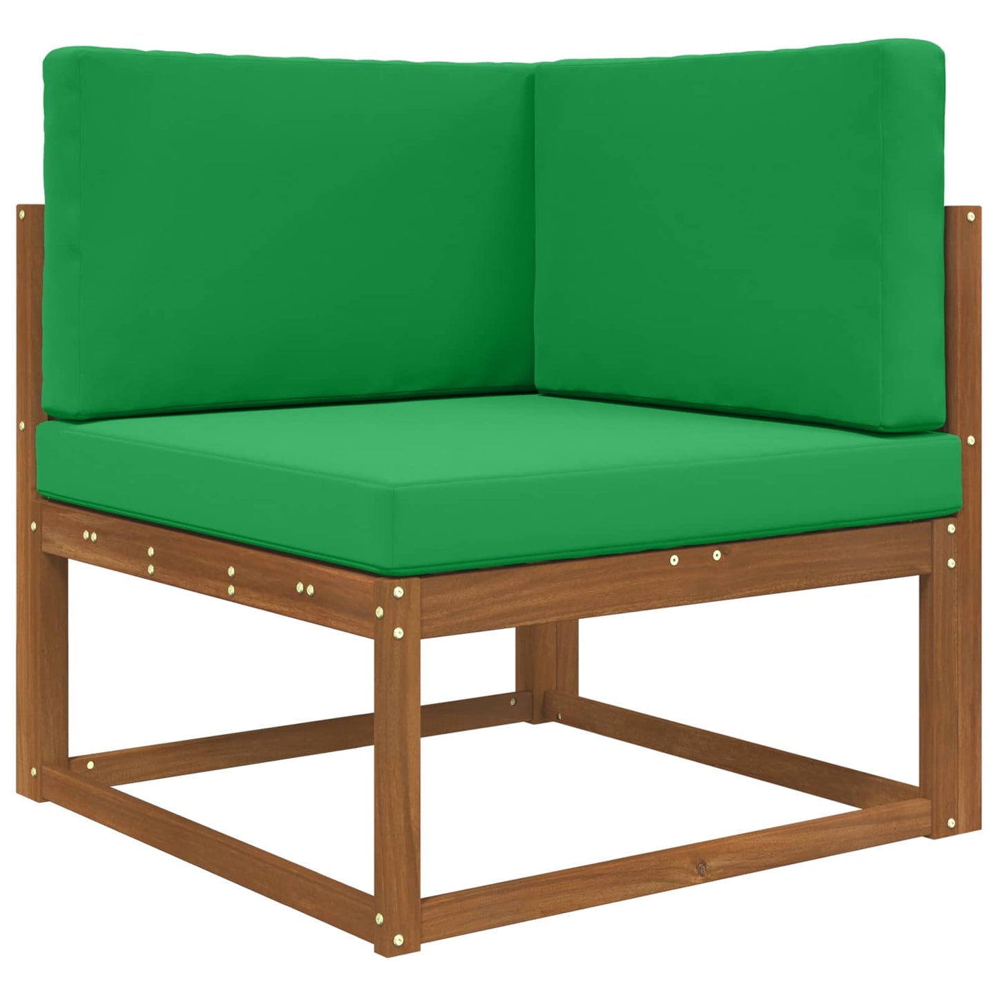 Udendørs Sofa Pude 3 pcs Grøn Polyester