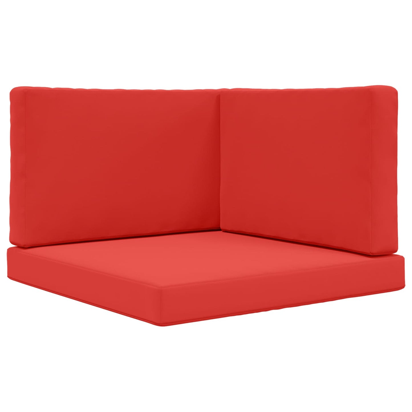 Udendørs Sofa Pude 3 pcs Rød Polyester