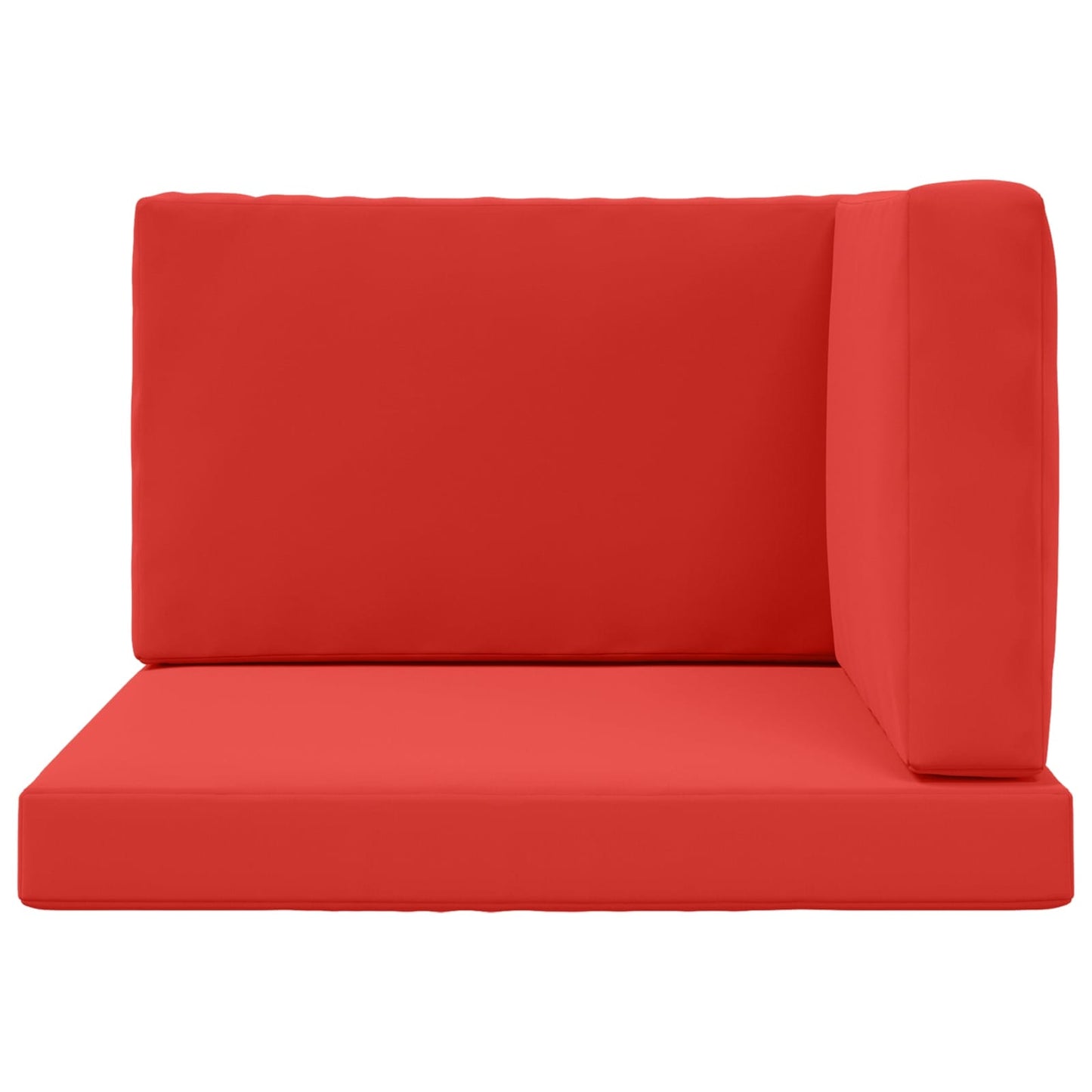 Udendørs Sofa Pude 3 pcs Rød Polyester