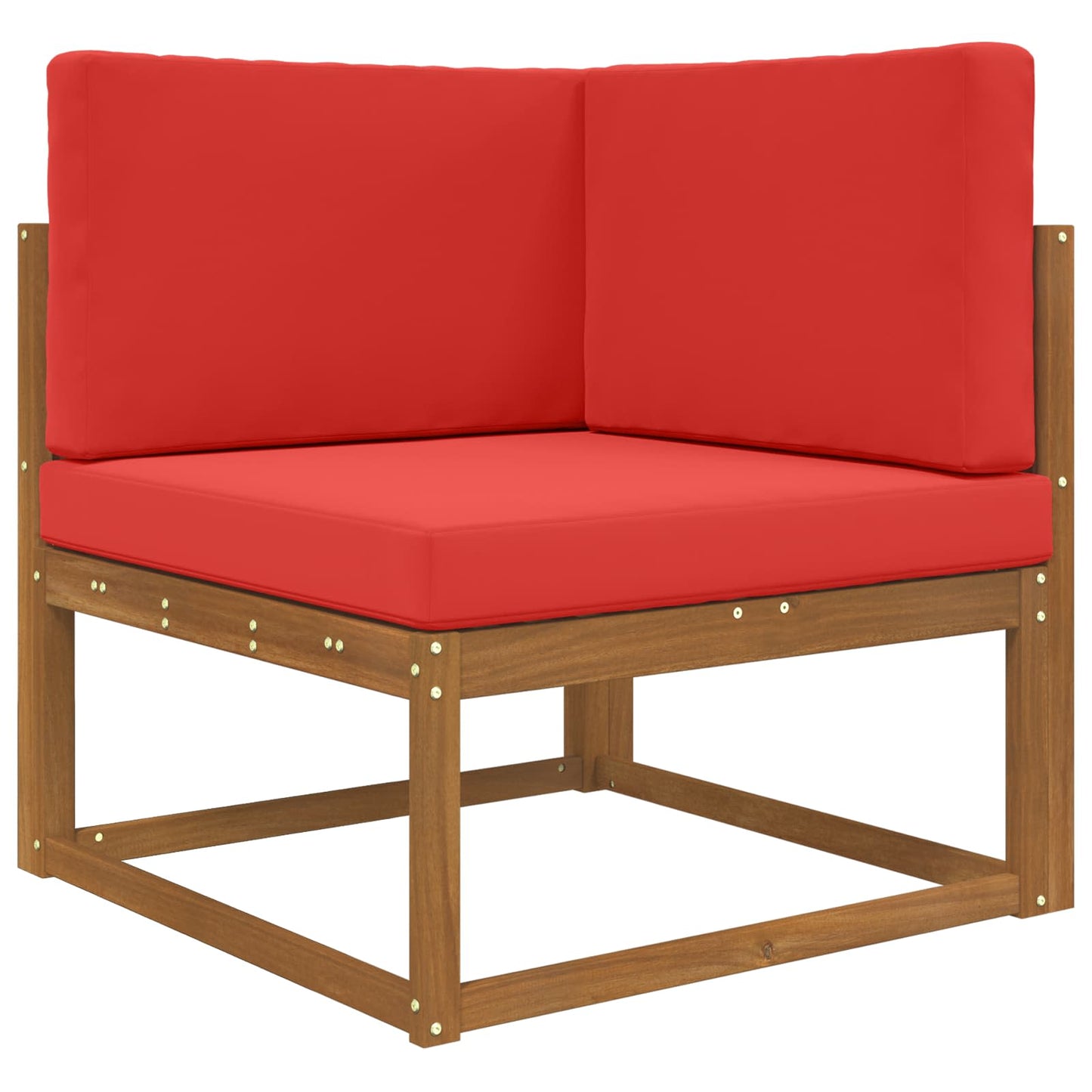 Udendørs Sofa Pude 3 pcs Rød Polyester