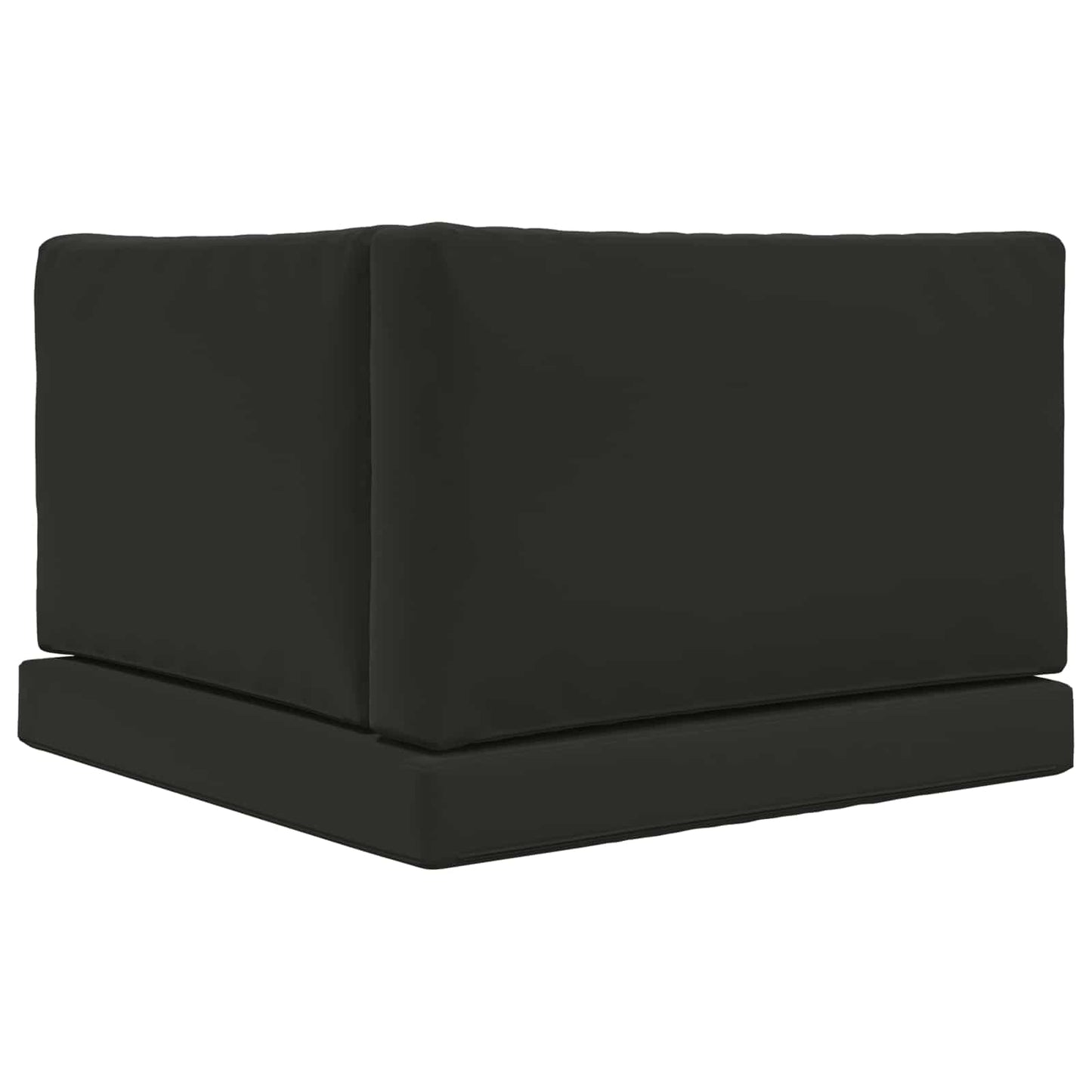 Udendørs Sofa Pude 3 pcs Sort Polyester