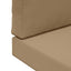 Udendørs Sofa Pude 3 pcs Gråbrun Polyester