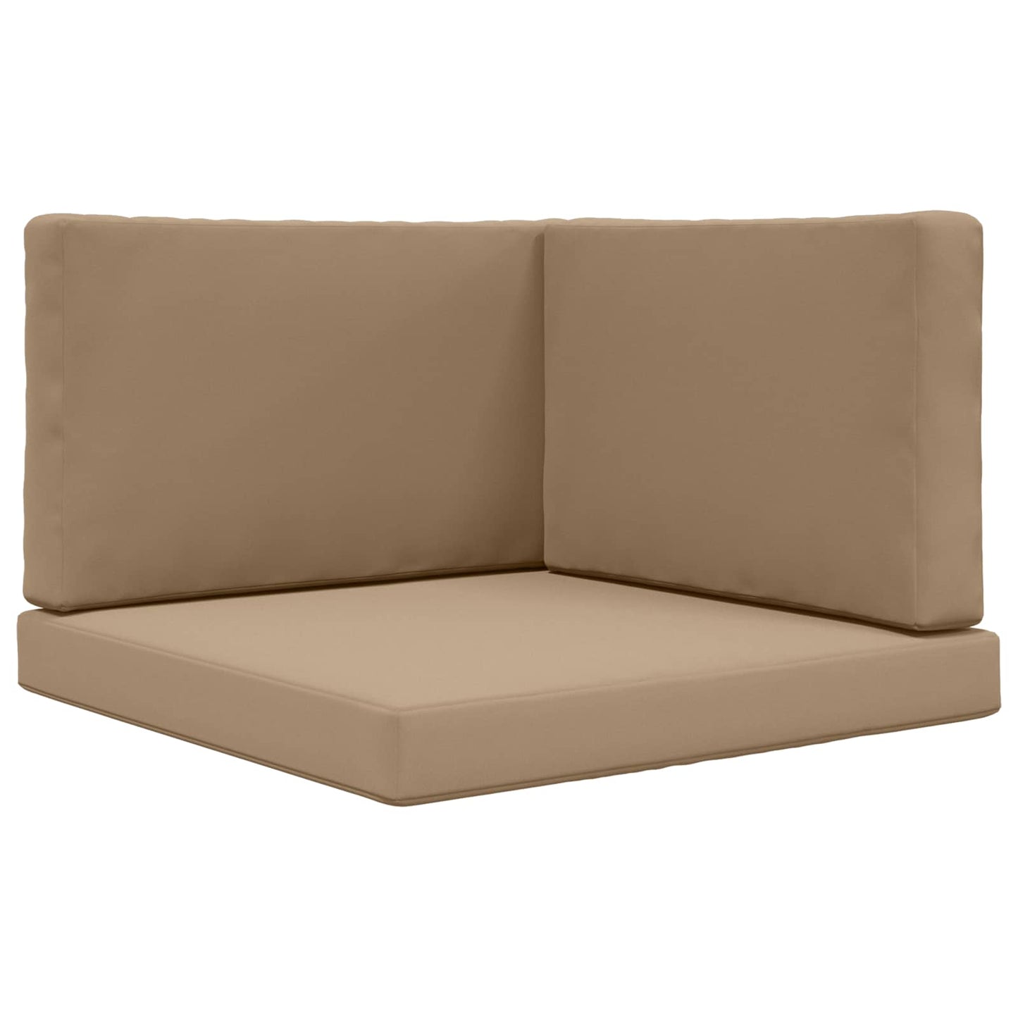 Udendørs Sofa Pude 3 pcs Gråbrun Polyester