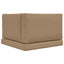 Udendørs Sofa Pude 3 pcs Gråbrun Polyester