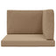 Udendørs Sofa Pude 3 pcs Gråbrun Polyester