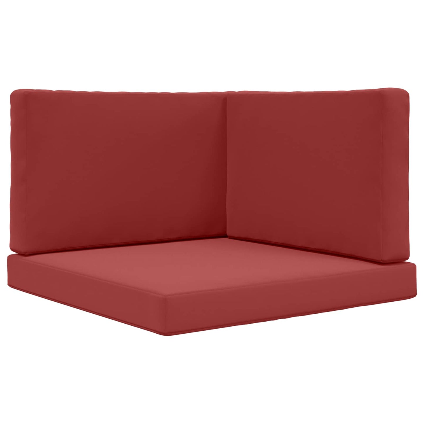 Udendørs Sofa Pude 3 pcs Vinrød Polyester