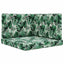 Udendørs Sofa Pude 3 pcs Bladmønster Polyester