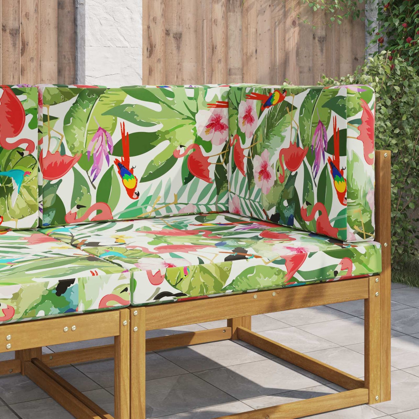 Udendørs Sofa Pude 3 pcs farverig Polyester