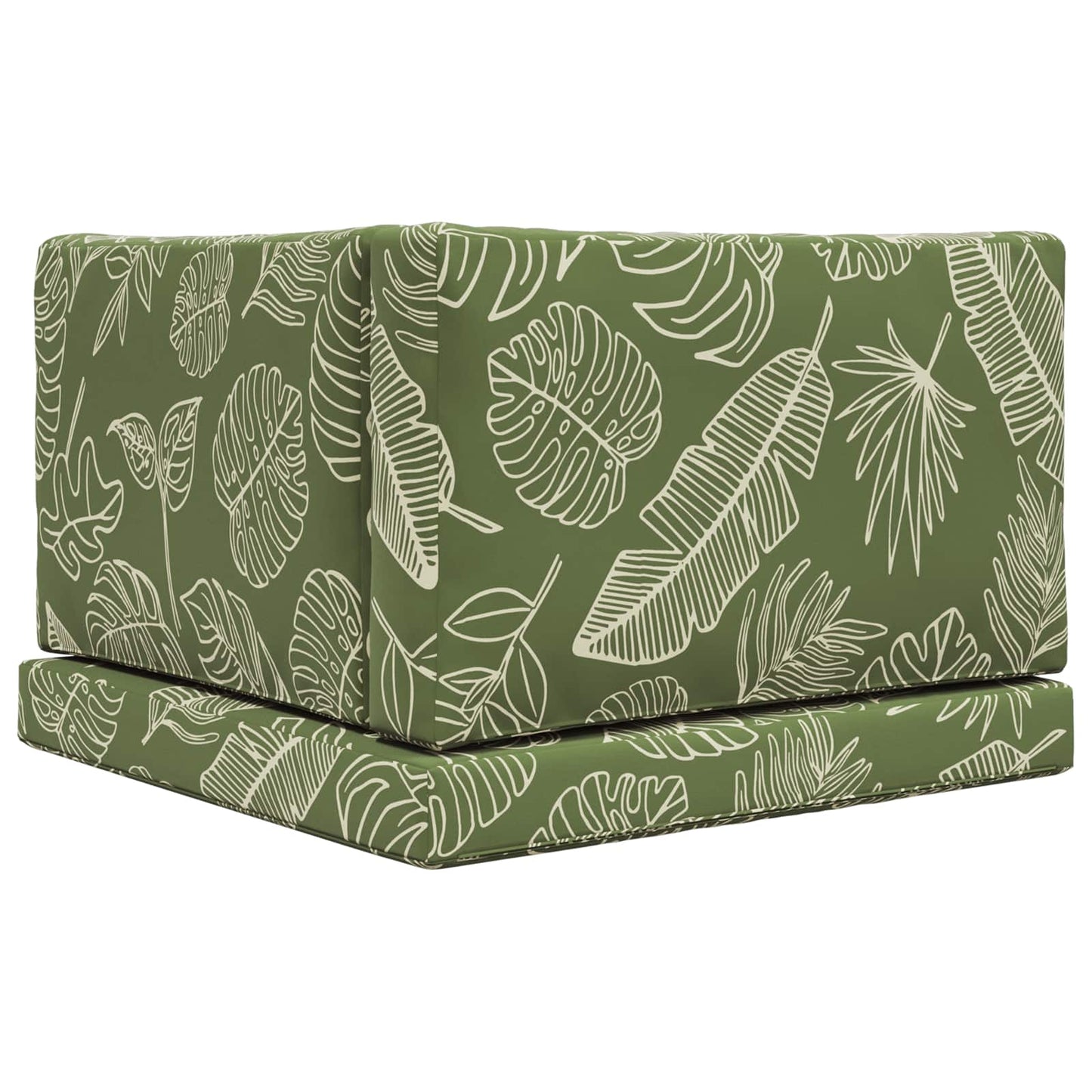 Udendørs Sofa Pude 3 pcs Bladdesign Polyester