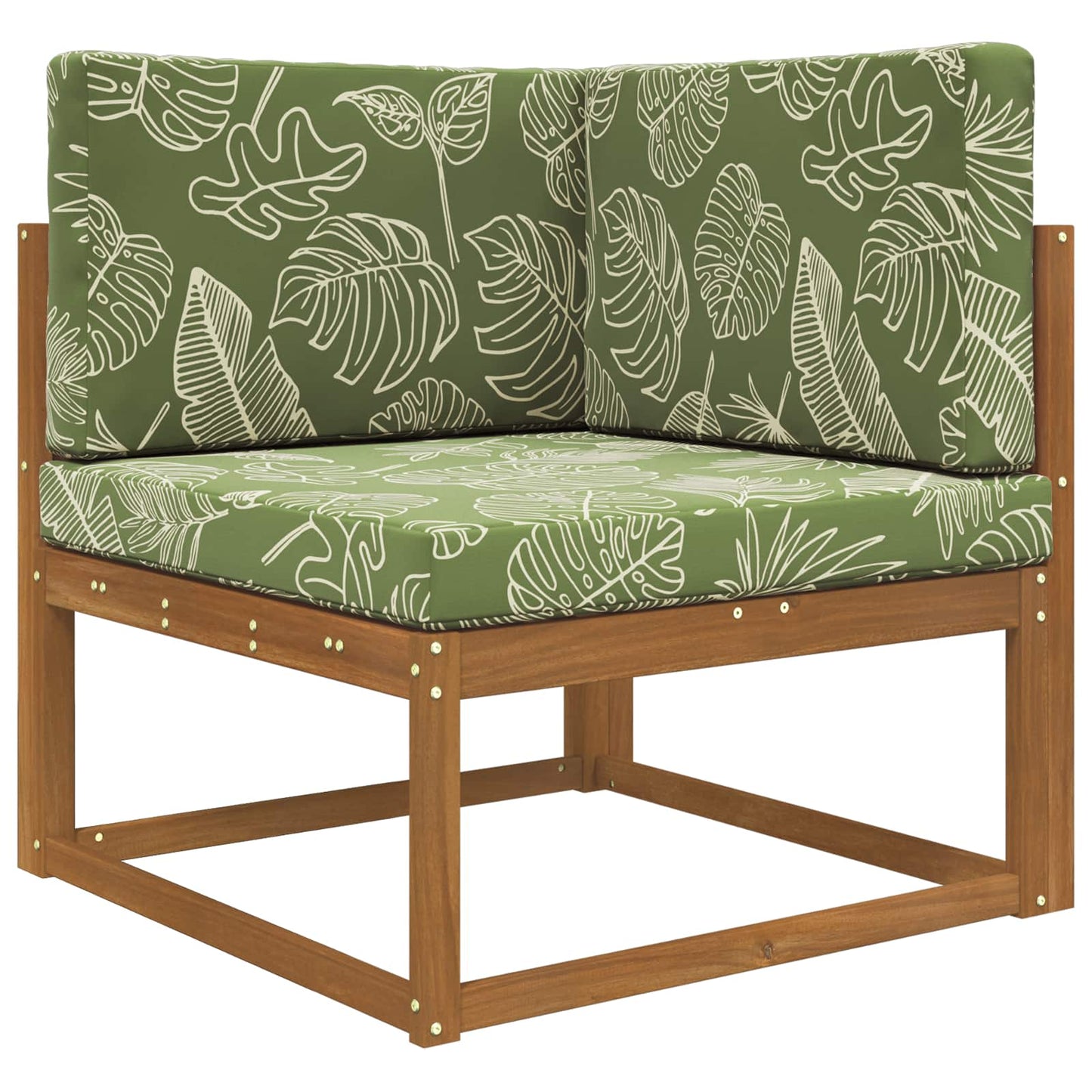 Udendørs Sofa Pude 3 pcs Bladdesign Polyester