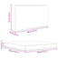 Udendørs Sofa Pude 3 pcs Turkis Polyester