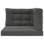 Udendørs Sofa Pude 3 pcs Antracit Polyester