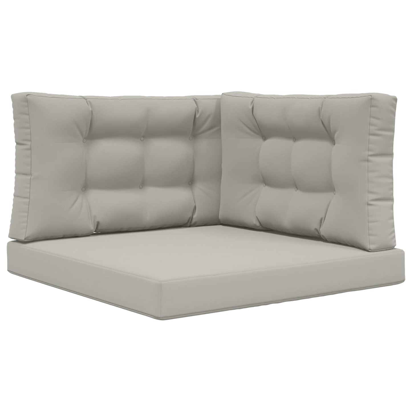 Udendørs Sofa Pude 3 pcs Grå Polyester