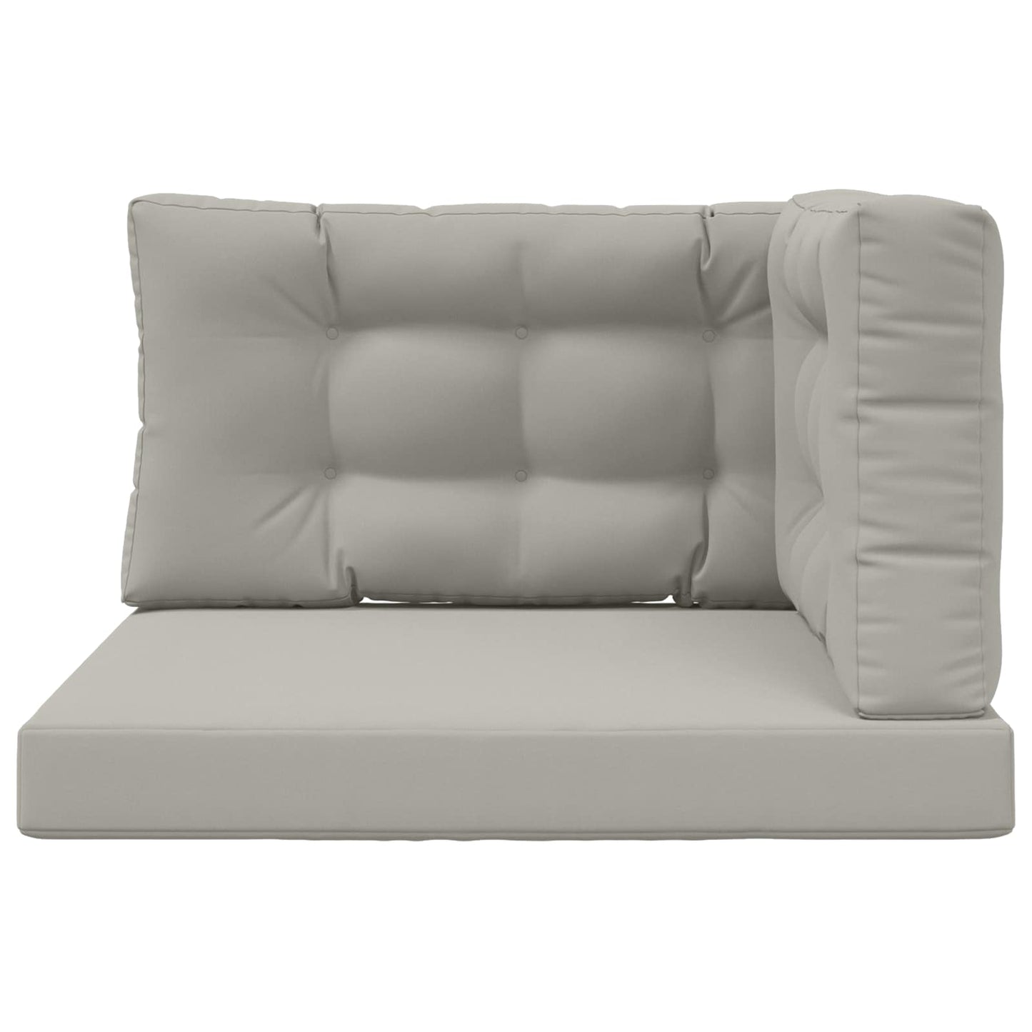 Udendørs Sofa Pude 3 pcs Grå Polyester