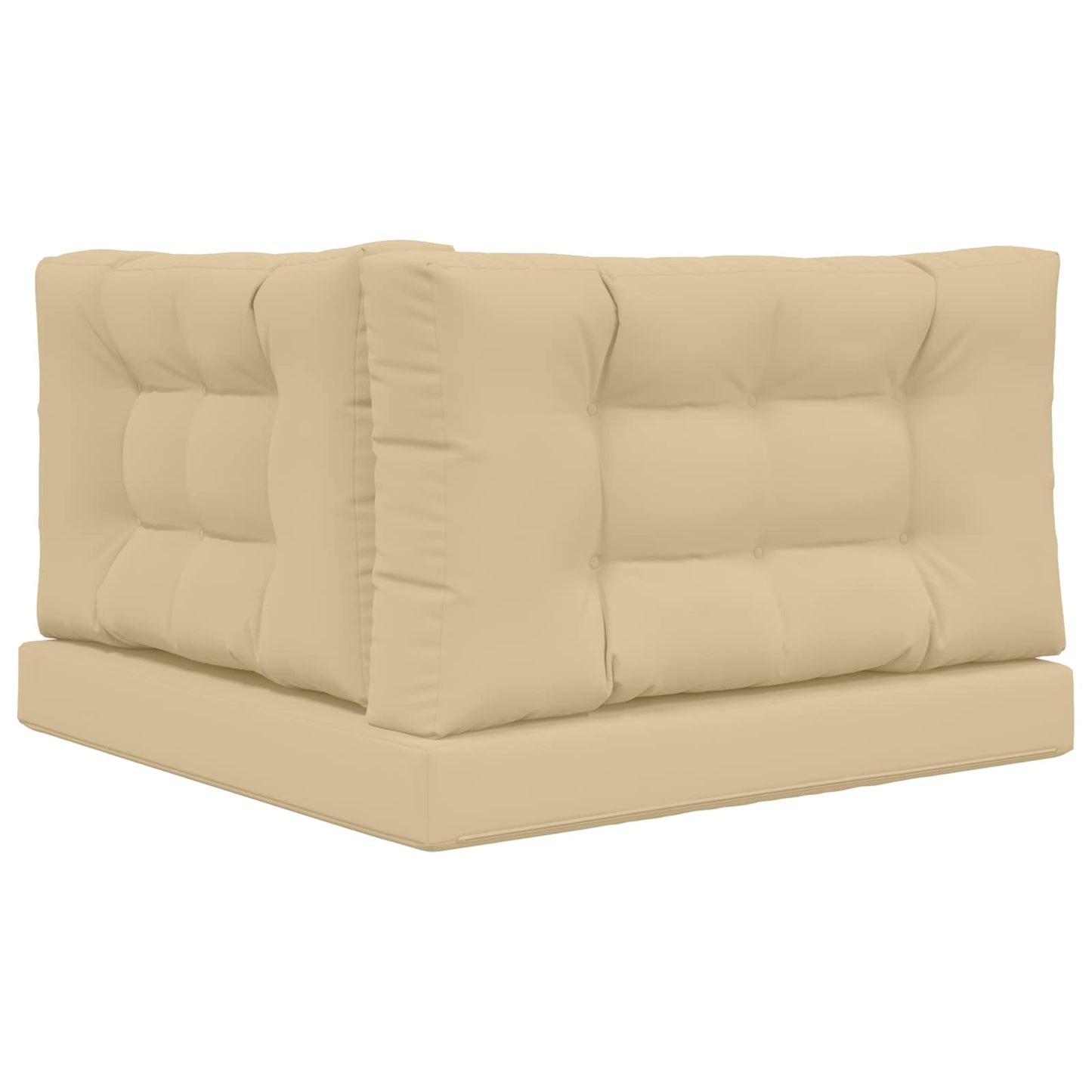 Udendørs Sofa Pude 3 pcs Beige Polyester