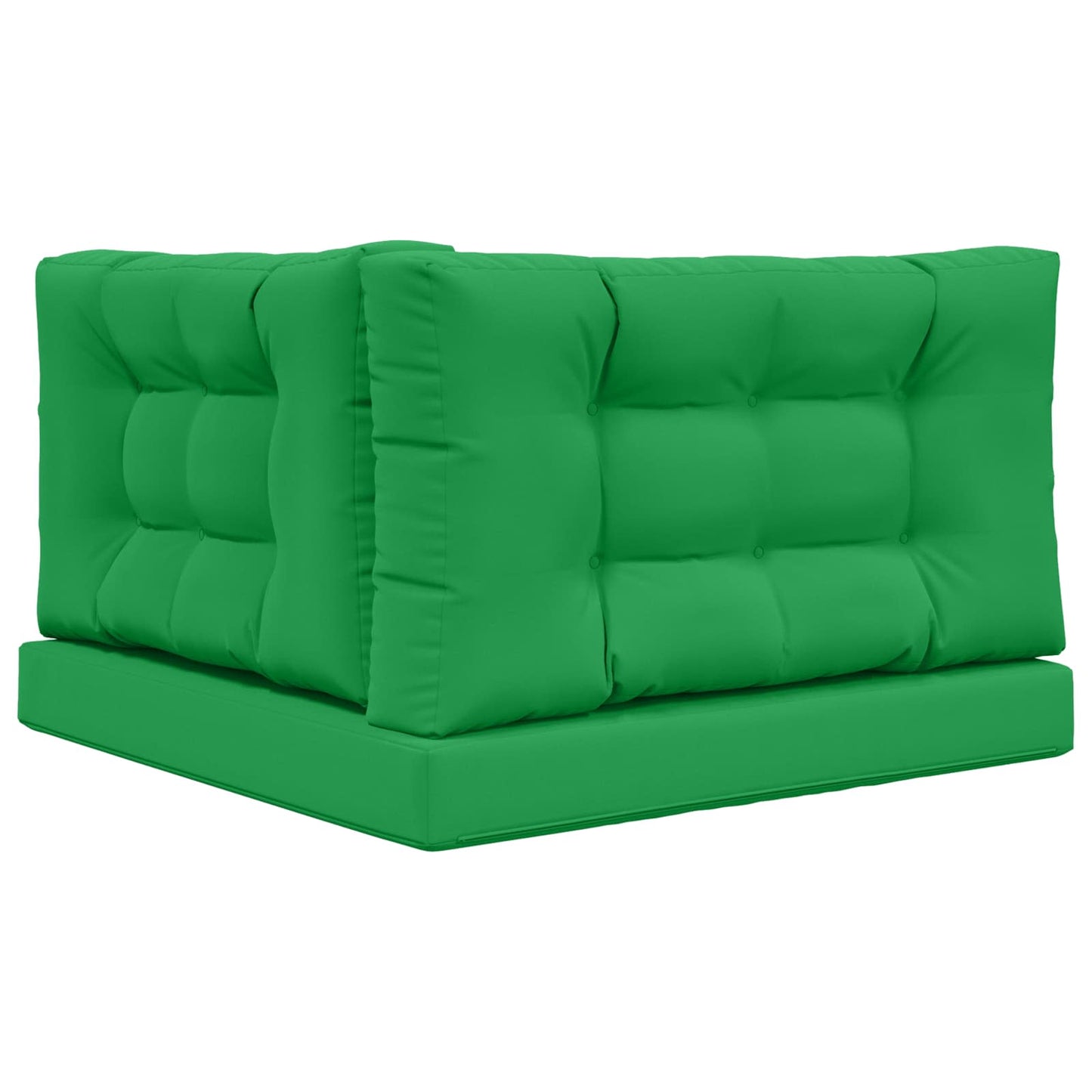 Udendørs Sofa Pude 3 pcs Grøn Polyester