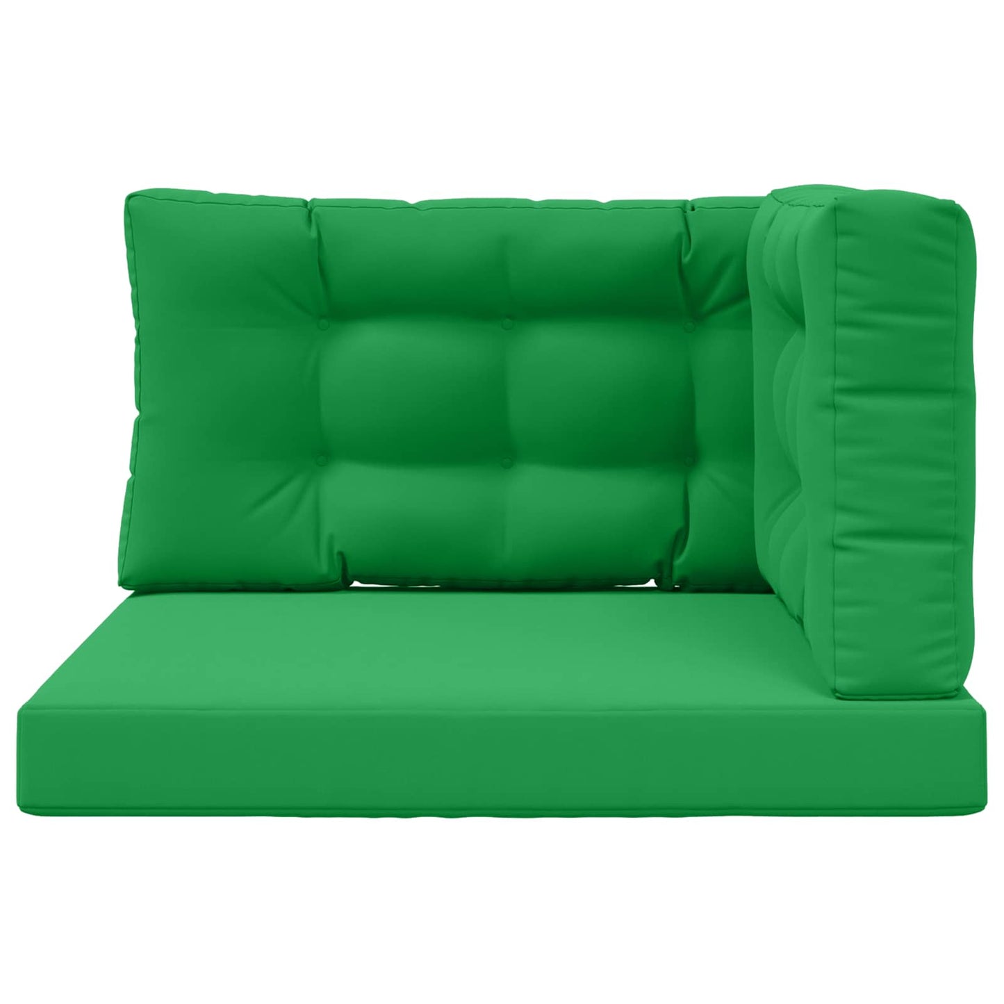 Udendørs Sofa Pude 3 pcs Grøn Polyester