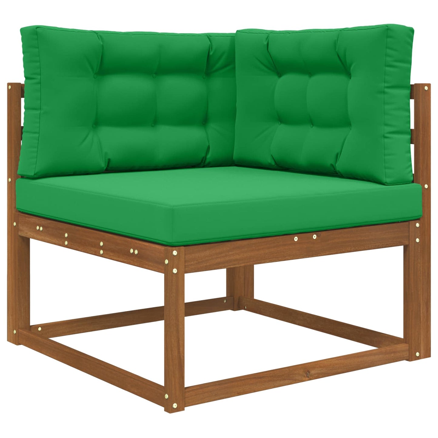 Udendørs Sofa Pude 3 pcs Grøn Polyester