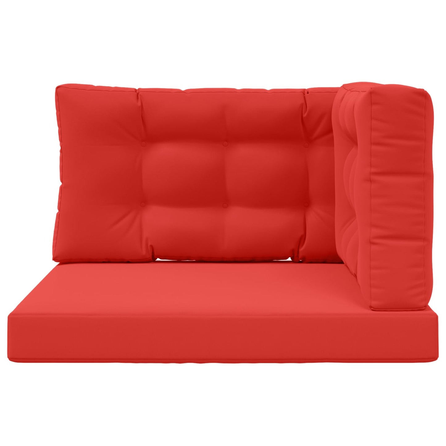 Udendørs Sofa Pude 3 pcs Rød Polyester