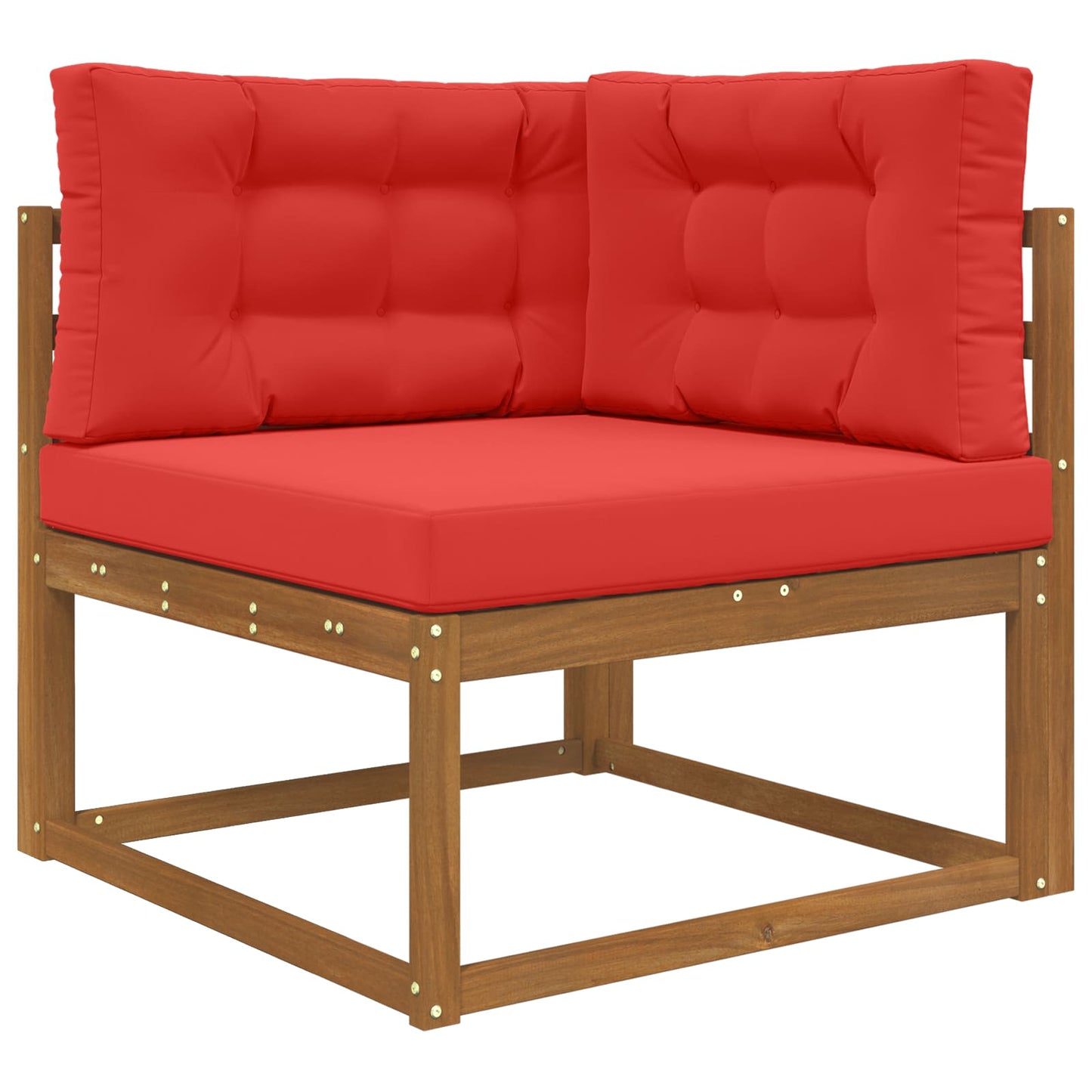 Udendørs Sofa Pude 3 pcs Rød Polyester