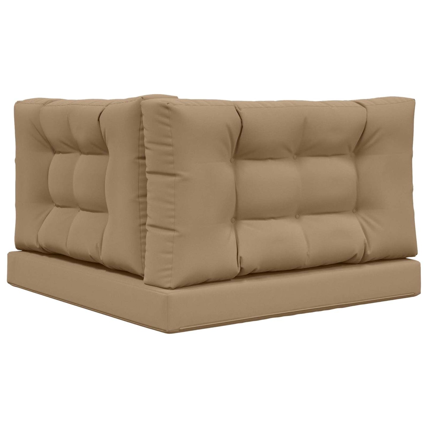 Udendørs Sofa Pude 3 pcs Gråbrun Polyester