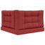 Udendørs Sofa Pude 3 pcs Vinrød Polyester