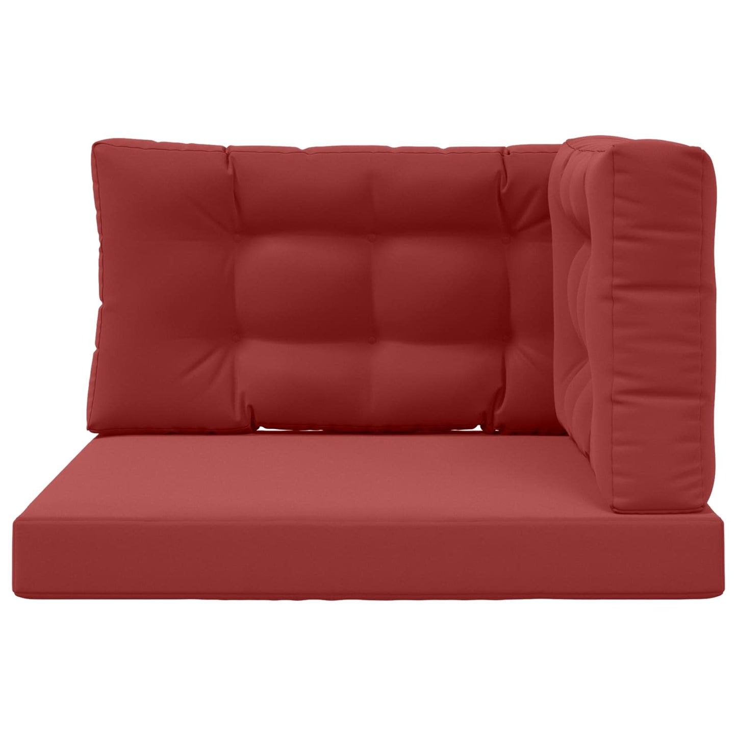Udendørs Sofa Pude 3 pcs Vinrød Polyester
