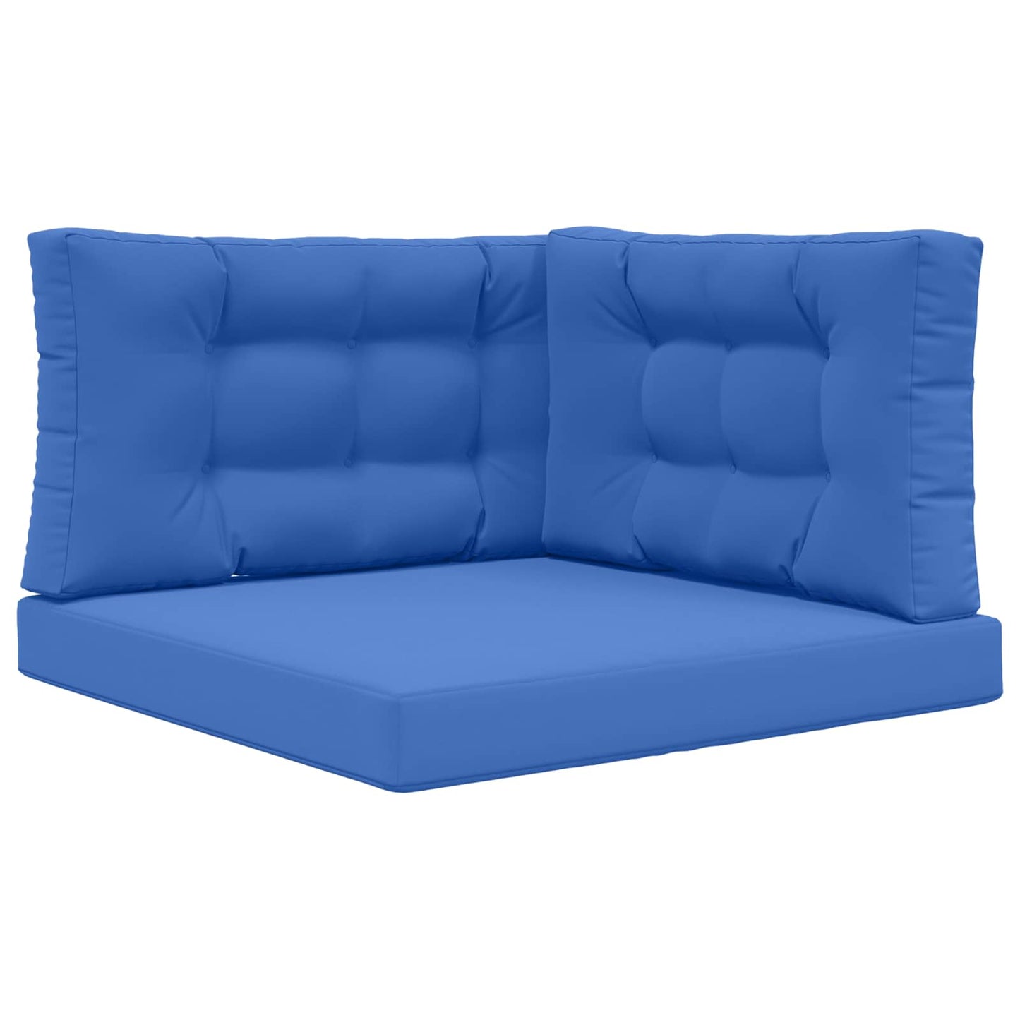 Udendørs Sofa Pude 3 pcs Kongelig blå Polyester
