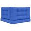 Udendørs Sofa Pude 3 pcs Kongelig blå Polyester