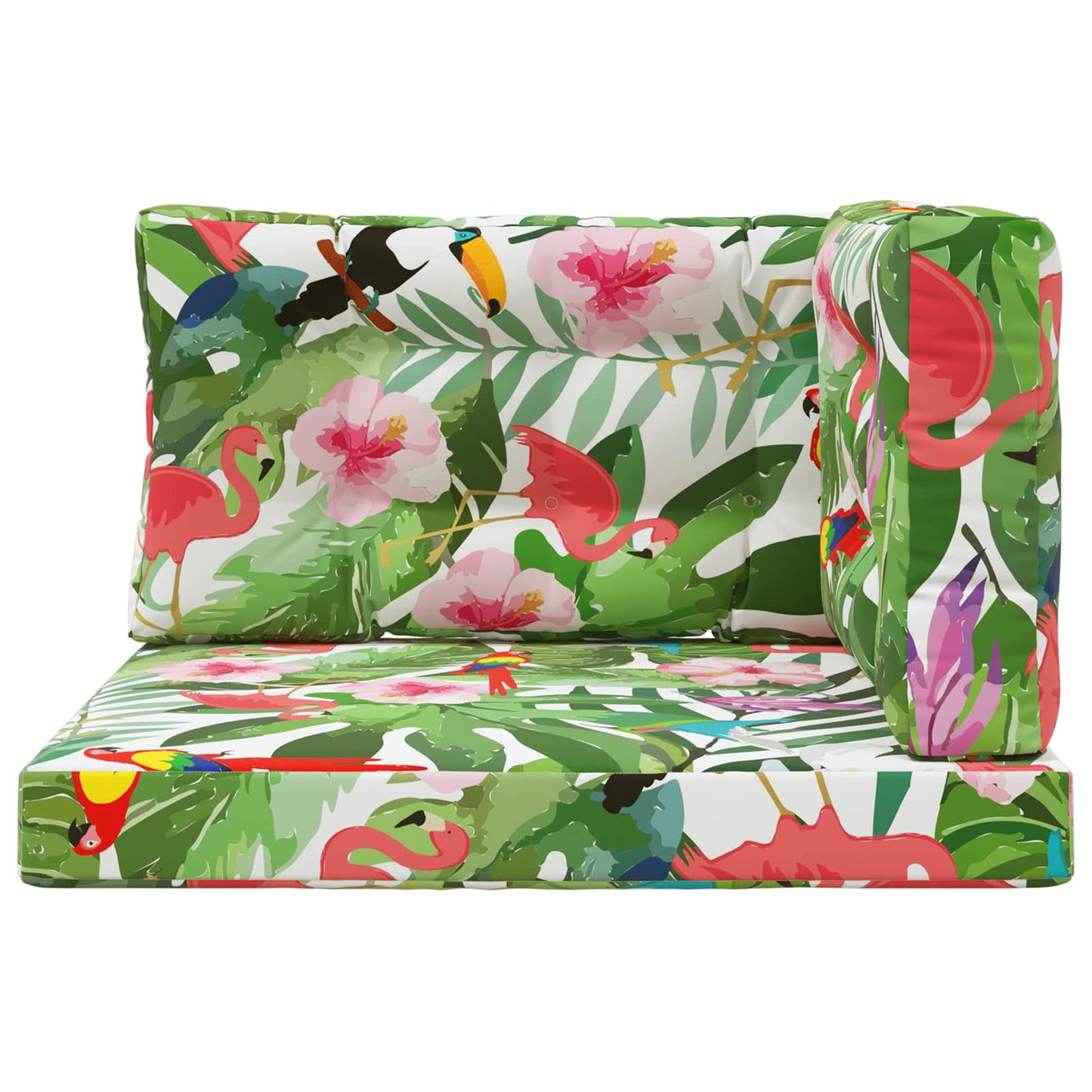 Udendørs Sofa Pude 3 pcs farverig Polyester