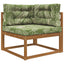 Udendørs Sofa Pude 3 pcs Bladdesign Polyester