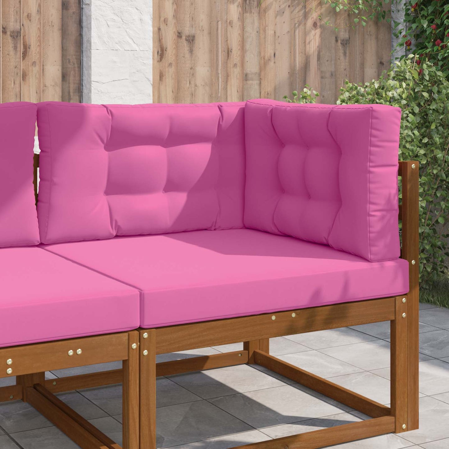 Udendørs Sofa Pude 3 pcs Lyserød Polyester