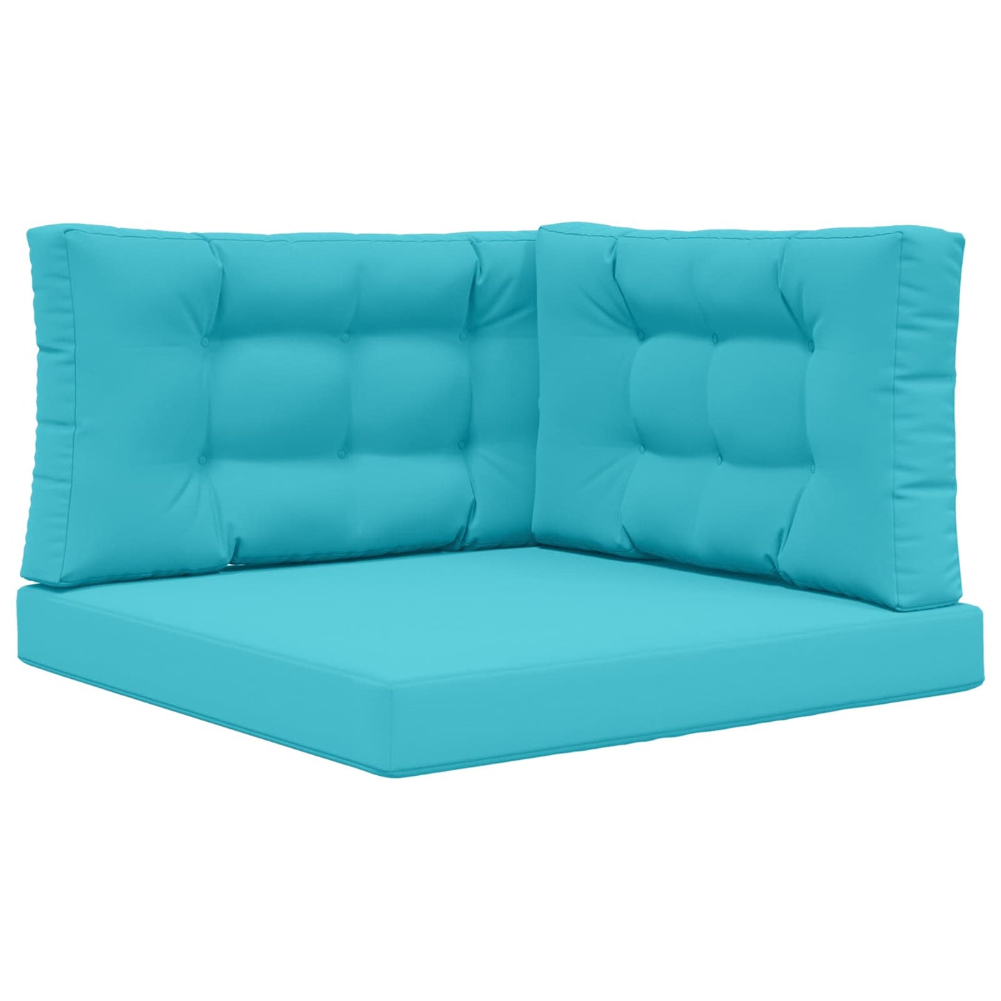 Udendørs Sofa Pude 3 pcs Turkis Polyester