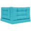 Udendørs Sofa Pude 3 pcs Turkis Polyester