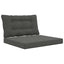 Udendørs Sofa Pude Polyester Antracit 80 x 68,5 x 8 cm