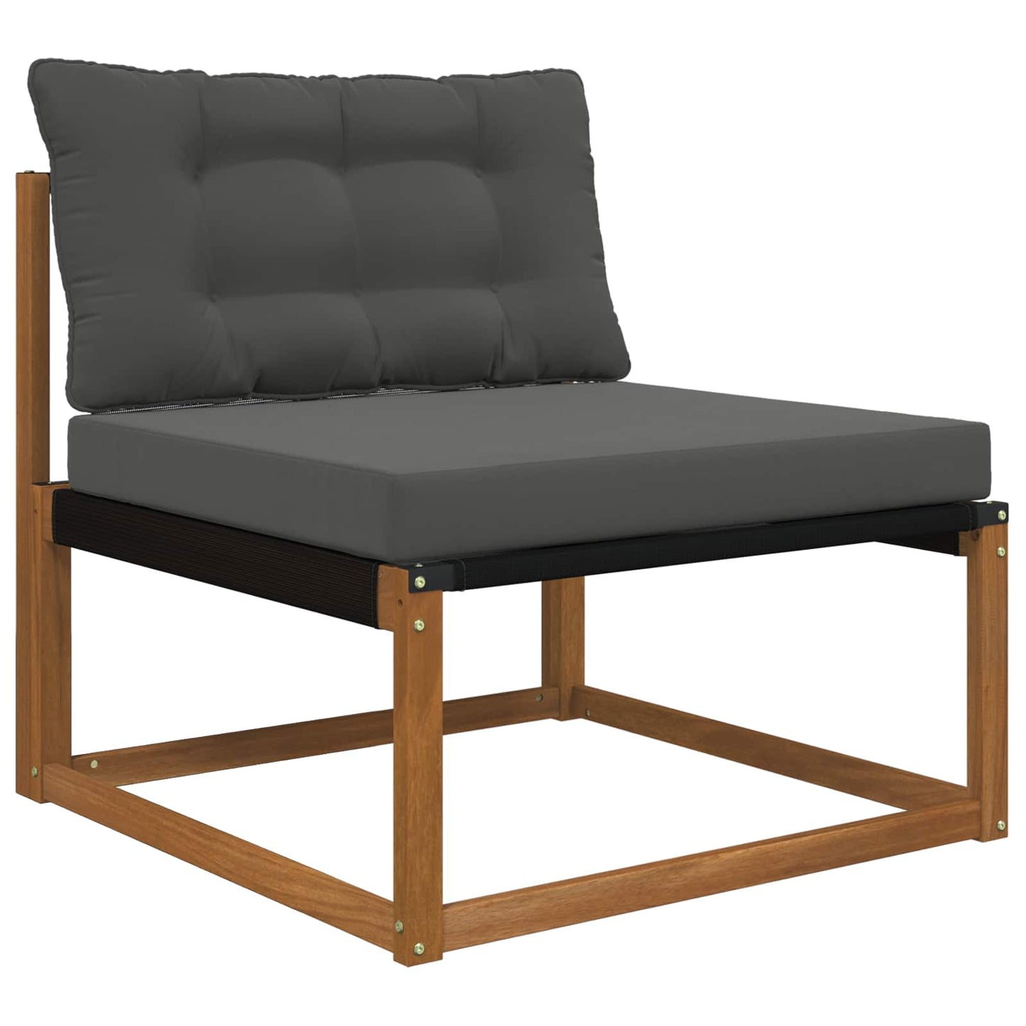 Udendørs Sofa Pude Polyester Antracit 80 x 68,5 x 8 cm