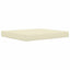 Udendørs Sofa Pude Polyester Creme 80 x 68,5 x 8 cm