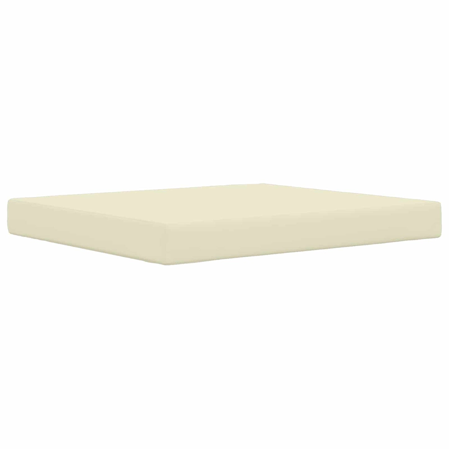 Udendørs Sofa Pude Polyester Creme 80 x 68,5 x 8 cm