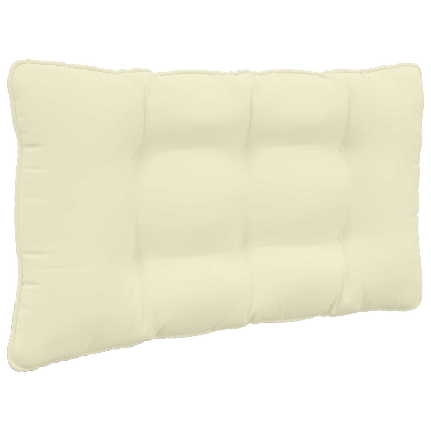 Udendørs Sofa Pude Polyester Creme 80 x 68,5 x 8 cm