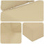 Udendørs Sofa Pude Polyester Beige 80 x 68,5 x 8 cm