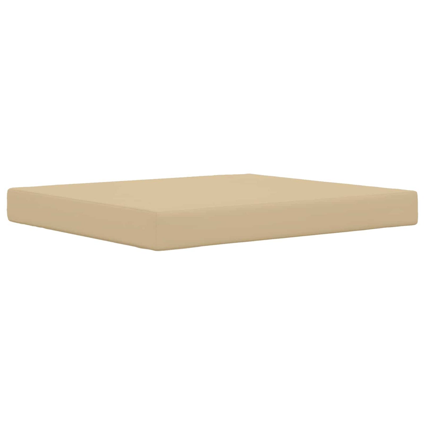 Udendørs Sofa Pude Polyester Beige 80 x 68,5 x 8 cm