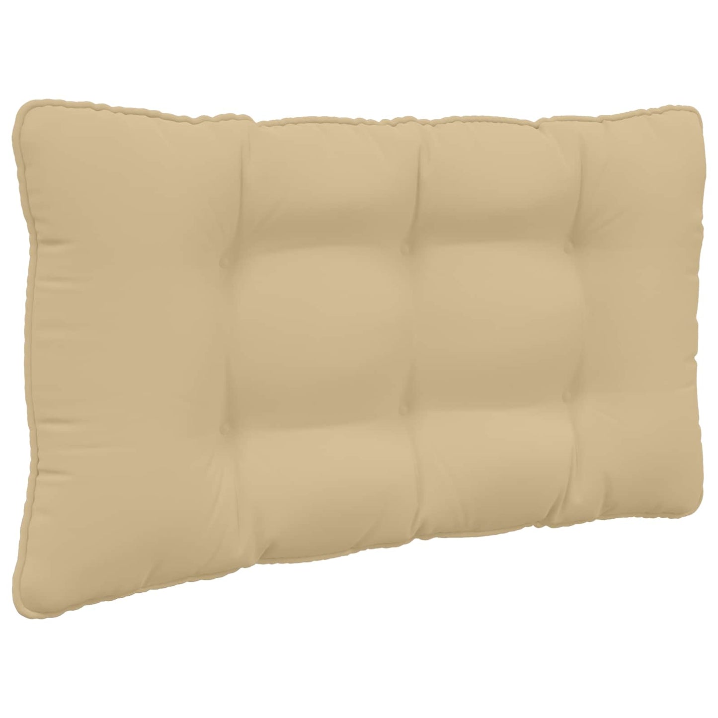 Udendørs Sofa Pude Polyester Beige 80 x 68,5 x 8 cm