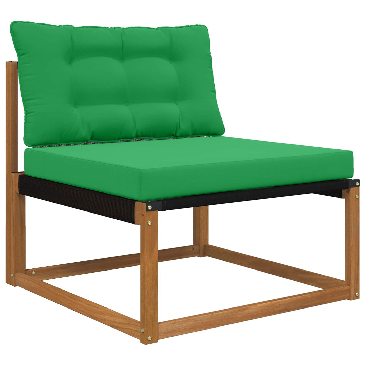 Udendørs Sofa Pude Polyester Grøn 80 x 68,5 x 8 cm