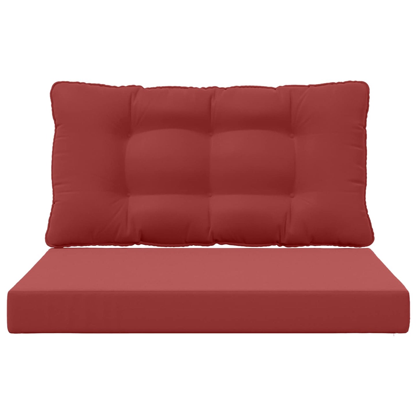 Udendørs Sofa Pude Polyester Vinrød 80 x 68,5 x 8 cm