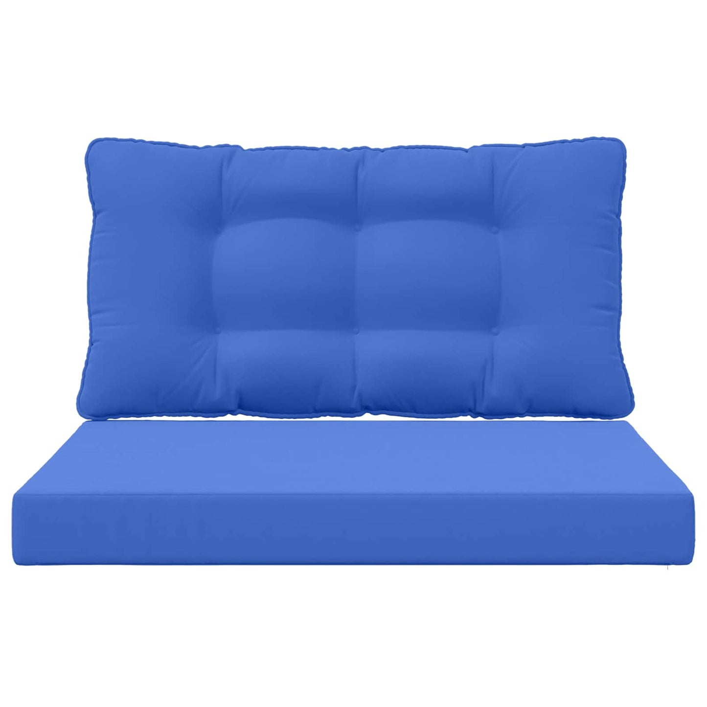 Udendørs Sofa Pude Polyester Kongelig blå 80 x 68,5 x 8 cm